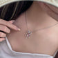 Collana Fuochi d'Artificio Romantica con Zirkoni Colorati