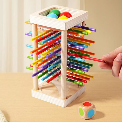 Gioco con Bastoncini in Legno per Bambini