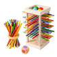 Gioco con Bastoncini in Legno per Bambini