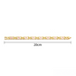 Bracciale da donna elegante regolabile con strass