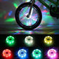 Luce LED per Mozzo Ruota Bici per Ciclismo Notturno