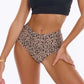 Slip Donna a Vita Alta Senza Cuciture con Stampa Animalier