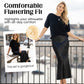 Set 2 pezzi con top lavorato a maglia e gonna con paillettes per donna