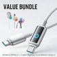 Value Bundle: Cavo di Ricarica Rapida Smart con Spegnimento Automatico AI + Organizer Cavi