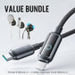 Value Bundle: Cavo di Ricarica Rapida Smart con Spegnimento Automatico AI + Organizer Cavi