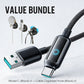 Value Bundle: Cavo di Ricarica Rapida Smart con Spegnimento Automatico AI + Organizer Cavi
