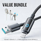 Value Bundle: Cavo di Ricarica Rapida Smart con Spegnimento Automatico AI + Organizer Cavi