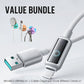 Value Bundle: Cavo di Ricarica Rapida Smart con Spegnimento Automatico AI + Organizer Cavi