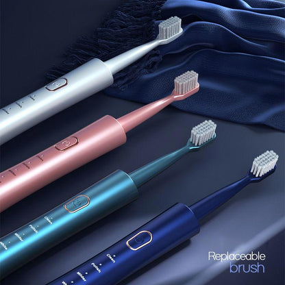 🔥ULTIMO GIORNO -50% ✨Spazzolino Elettrico Ricaricabile Smart con 6 Testine🤍