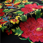 Tovaglia messicana a fiori con bordo smerlato