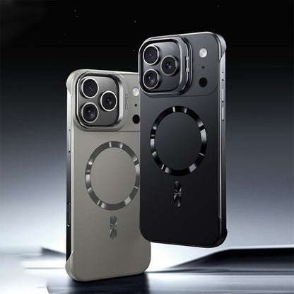 Custodia magnetica senza cornice per telefono con supporto invisibile