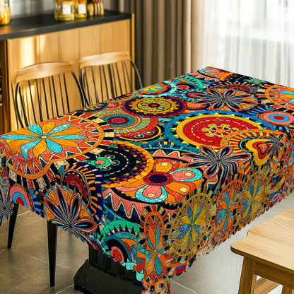 Tovaglia Decorativa Stampata – Impermeabile, Resistente al Calore & Antiscivolo per Ogni Occasione!