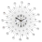🕰️ 50% DI SCONTO! 💎 Orologio da Parete con Strass – Design di Lusso, Movimento Silenzioso & Elemento Decorativo Elegante ✨
