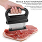 📢📢SCONTO DEL 50%!!🎉Battitore per carne con 48 lame in acciaio inossidabile