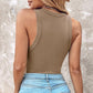 Canotta a Coste da Donna con Reggiseno Incorporato