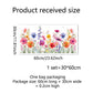 💐 Saldi Caldi per il Nuovo Anno 💞 Adesivo da Finestra con Bouquet Floreale Colorato 🖼️ (Tagliabile su misura)