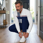 🔈🔈SCONTO DEL 62%🔥Set pullover e pantaloni con stampa grafica da uomo