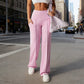 💗50% DI SCONTO💕Pantaloni larghi e dritti da donna