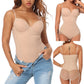 Body modellante con reggiseno | snellente arricciato - vita regolabile