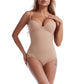 Body modellante con reggiseno | snellente arricciato - vita regolabile