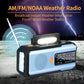 Radio Meteo di Emergenza a Manovella e Solare