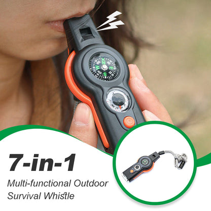 Fischietto da Sopravvivenza Multifunzione 7 in 1 per Outdoor