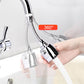 Rubinetto da cucina con doccetta girevole a 360°