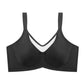 Reggiseno Elegante da Donna in Tulle Trasparente Coprente Taglie Forti