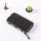 ☀️Powerbank solare da 10000 mAh, caricabatterie solare con doppia lampada a LED, powerbank da viaggio e campeggio #TOP PICKS