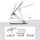 Supporto universale per laptop regolabile e girevole a 360°