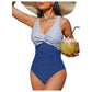Costume da Bagno Intero Donna Modellante Effetto Pancia Piatta