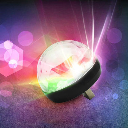 Luce portatile USB con effetto RGB per feste