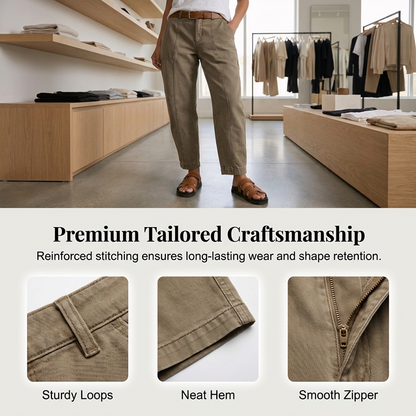 Pantaloni Cargo da Donna a Vita Alta e Gamba Stretta