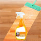 ScratchErase Spray per pavimenti in legno alla cera d'api – Pulisce, ridona lucentezza e rimuove i graffi