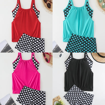 🥳 SALDI IMPERDIBILI 2026 💞 Oltre 50.000 pezzi venduti! ✨ Costume da bagno a due pezzi da donna a pois