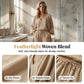 Completo elegante 3 pezzi: pantaloni a gamba larga, cardigan e top