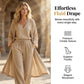 Completo elegante 3 pezzi: pantaloni a gamba larga, cardigan e top