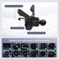 Supporto Telefono Auto con Ricarica Rapida Wireless 15W per Smartphone Pieghevoli e Standard