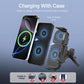 Supporto Telefono Auto con Ricarica Rapida Wireless 15W per Smartphone Pieghevoli e Standard