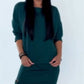 Abito Felpa Donna Casual a Girocollo