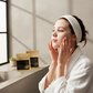 Maschera in tessuto illuminante, idratante e anti-macchie