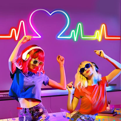🎄🌟50% DI SCONTO 🌈Striscia LED RGB smart flessibile con controllo remoto e sincronizzazione musicale🎵