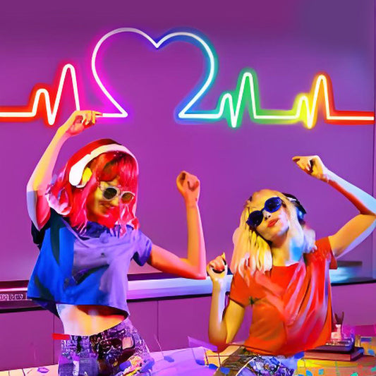 🎄🌟50% DI SCONTO 🌈Striscia LED RGB smart flessibile con controllo remoto e sincronizzazione musicale🎵