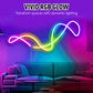🎄🌟50% DI SCONTO 🌈Striscia LED RGB smart flessibile con controllo remoto e sincronizzazione musicale🎵