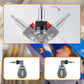 Kit versatile di punte per cacciavite magnetico a cricchetto 8 in 1