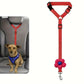 Cintura di sicurezza per auto e guinzaglio per cani 2 in 1