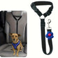 Cintura di sicurezza per auto e guinzaglio per cani 2 in 1