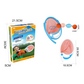Set portatile di racchette e palline rimbalzanti per bambini