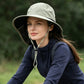 Cappello da pescatore unisex pieghevole con protezione solare