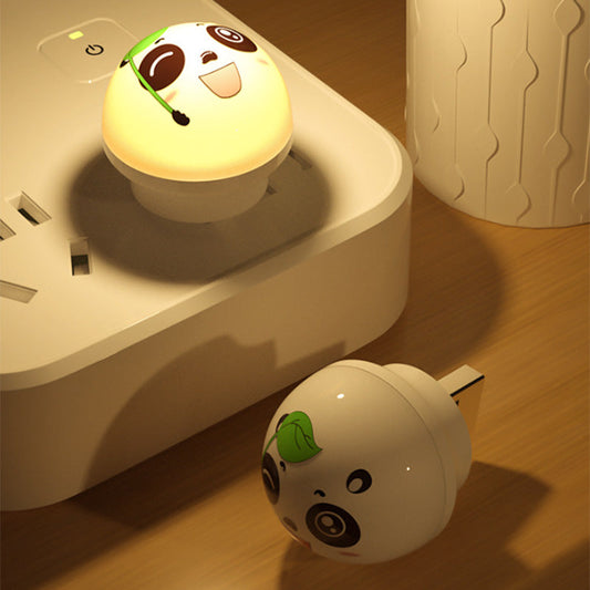 Lampada da notte intelligente a comando vocale a forma di panda